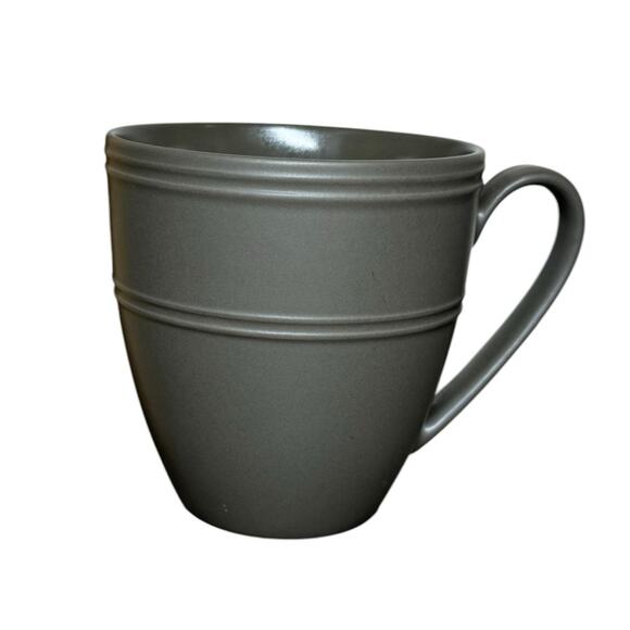 Lenox‎ Kate Spade Mug Fair Harbor Collection Bittersweet Coffee Tea Gray 10oz - Picture 4 of 7